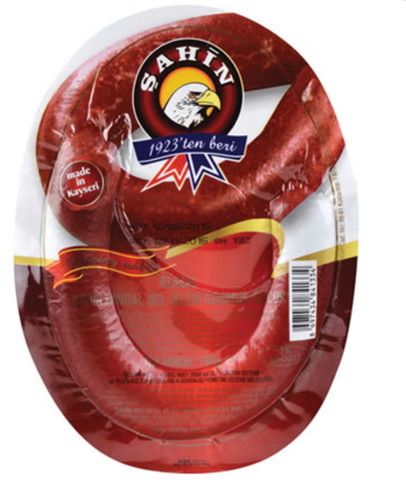 Şahin Kangal Sucuk 180gr Vakumlu
