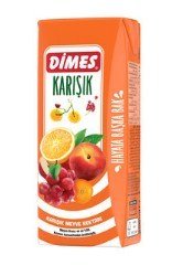 Dimes Karışık Meyve Nektarı 200 Ml