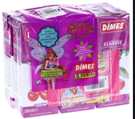 Dimes Meyve Suyu 6x200ml Vişne