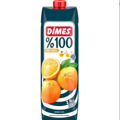 Dimes Meyve Suyu %100 Portakal 1lt
