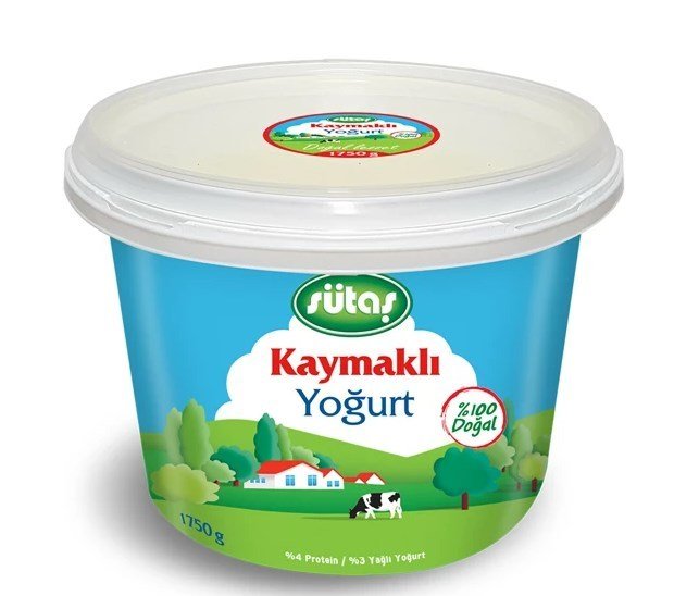 Sütaş Kaymaklı Yoğurt 1750 Gr