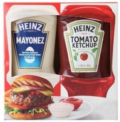 Heinz Ketçap 460 gr + Mayonez 400 gr