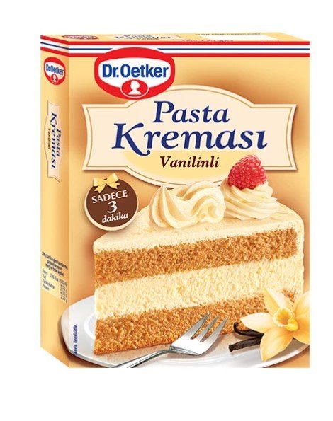 Dr. Oetker Vanilinli Pasta Kreması 136 Gr