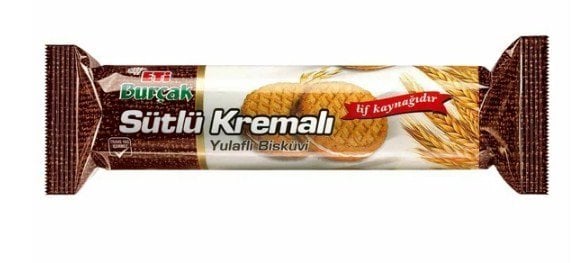 Eti Burçak Sütlü Kremalı Bisküvi 100 Gr