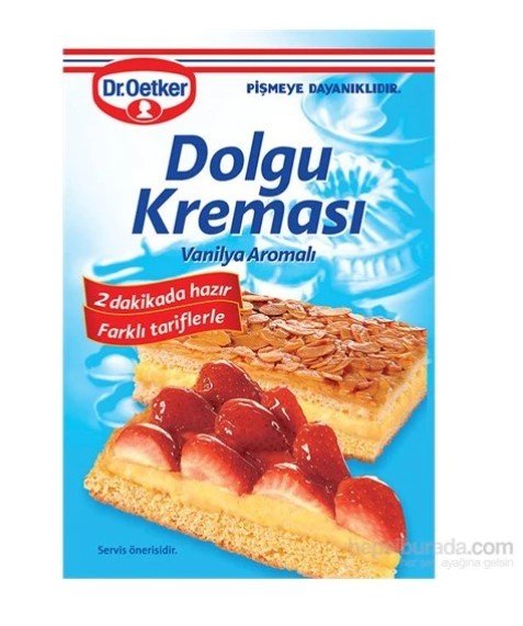 Dr. Oetker Dolgu Kremasi Vanilyali 55 Gr