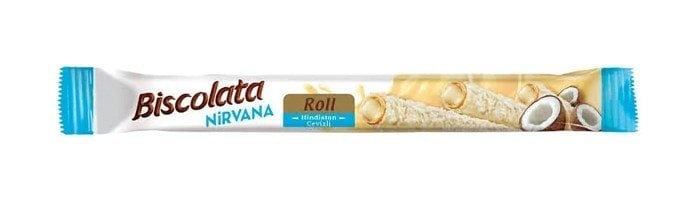 Şölen Biscolata Nirvana Roll Hindistan Cevizli 26 Gr