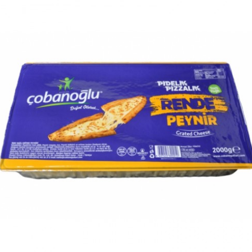 Çobanoğlu Rende Kaşar 2000 Gr