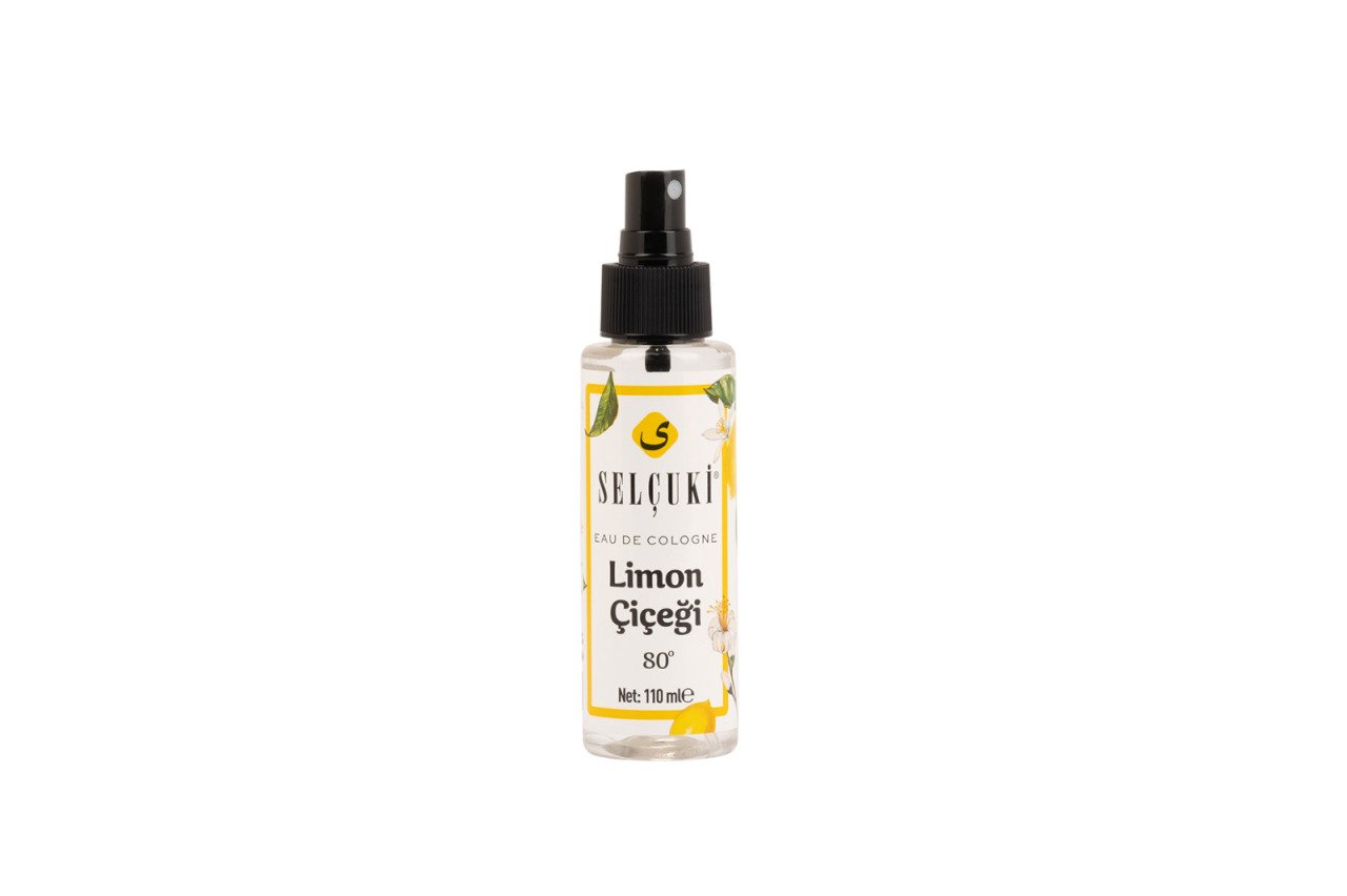 SELÇUKİ 110 ML SPREY LİMON ÇİÇEGİ KOLONYA