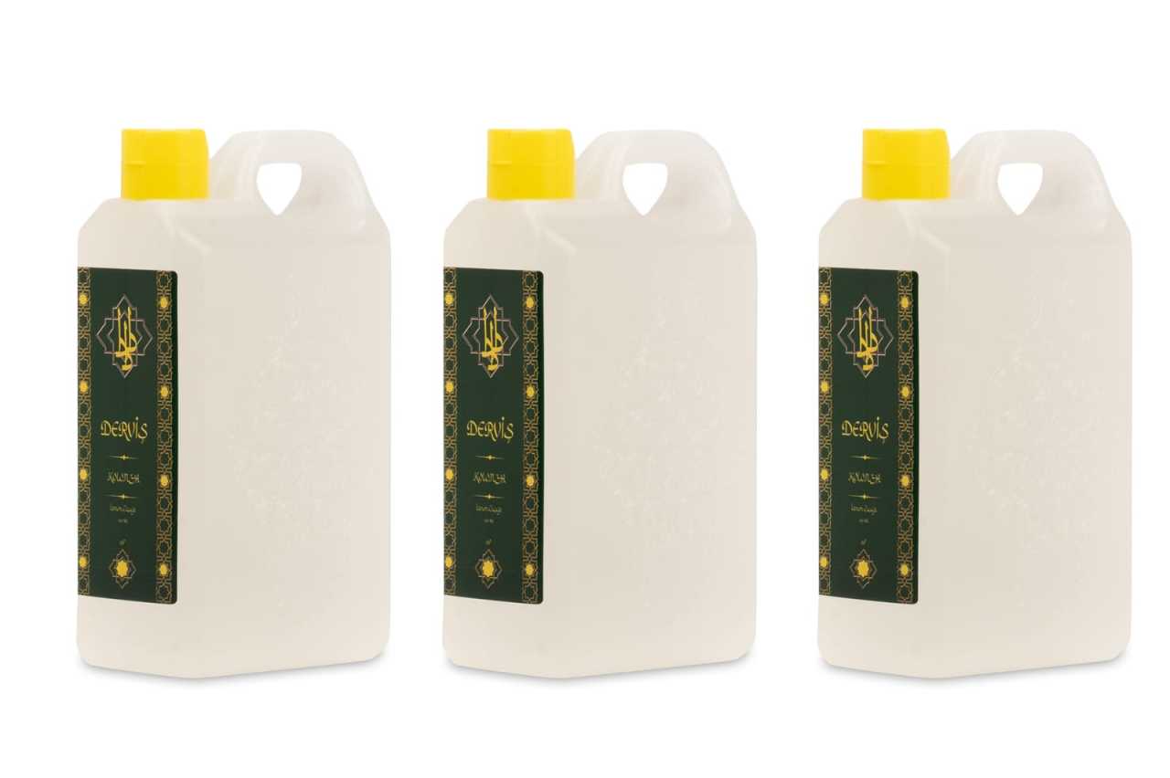 DERVİŞ 900 ML LİMON ÇİÇEĞİ KOLONYA 3 ADET