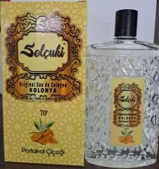 SELÇUKİ PORTAKAL ÇİÇEĞİ 200 ML PARFÜMLÜ KRİSTAL ŞİŞELİ KOLONYA