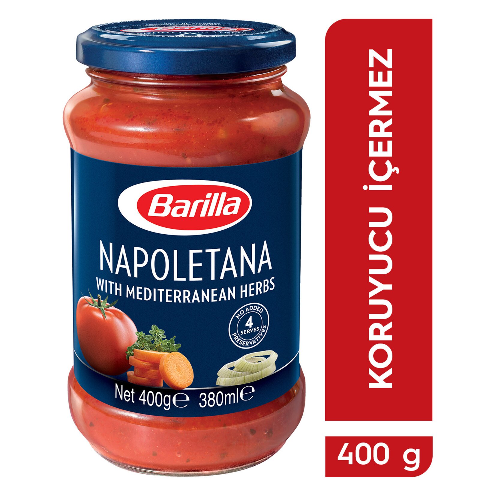 Barilla Napoliten Napoletana Makarna Sosu 400 G Glutensiz