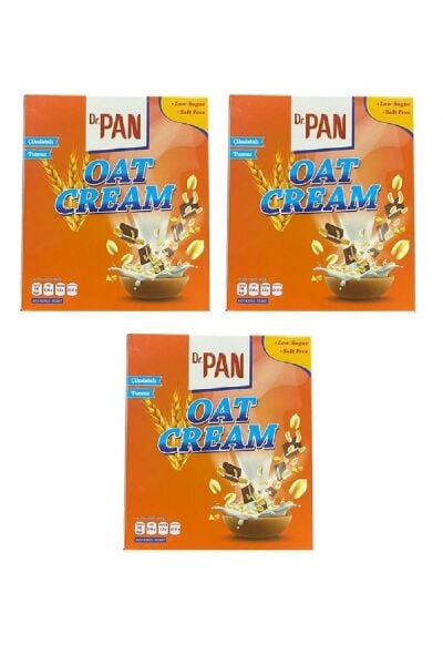 Dr. Pan Oat Cream Çikolatalı Yulaf Kreması 400 g 3 Adet