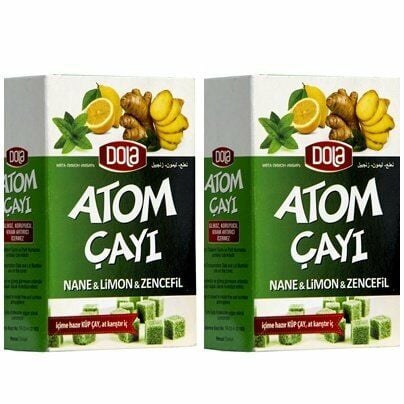 Dola Atom Çayı Nane Limon Zencefil 135 g 2 adet