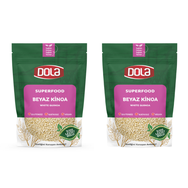 Dola Beyaz Kinoa 400 gr 2 Adet Glutensiz