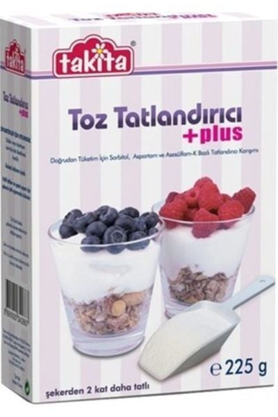 Takita Toz Tatlandırıcı +plus 225gr