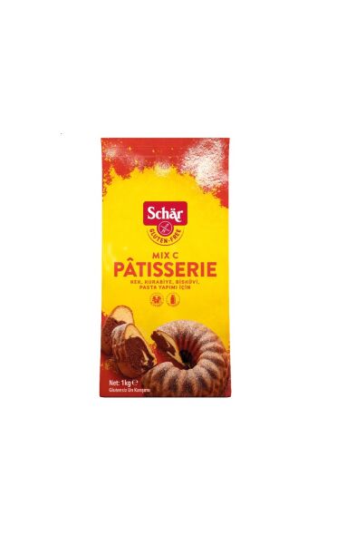 Schar Mix C Patisserie Glutensiz Kek Pasta Unu 1 kg