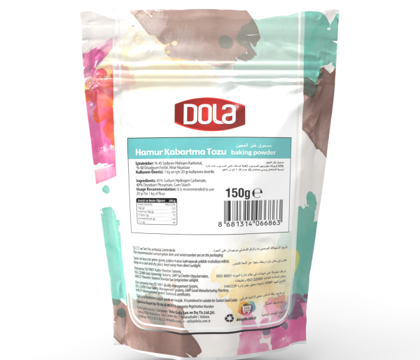 Dola Glutensiz Hamur Kabartma Tozu 150 g