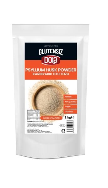 Dola Psyllium Karnıyarık Otu Tozu 1 kg