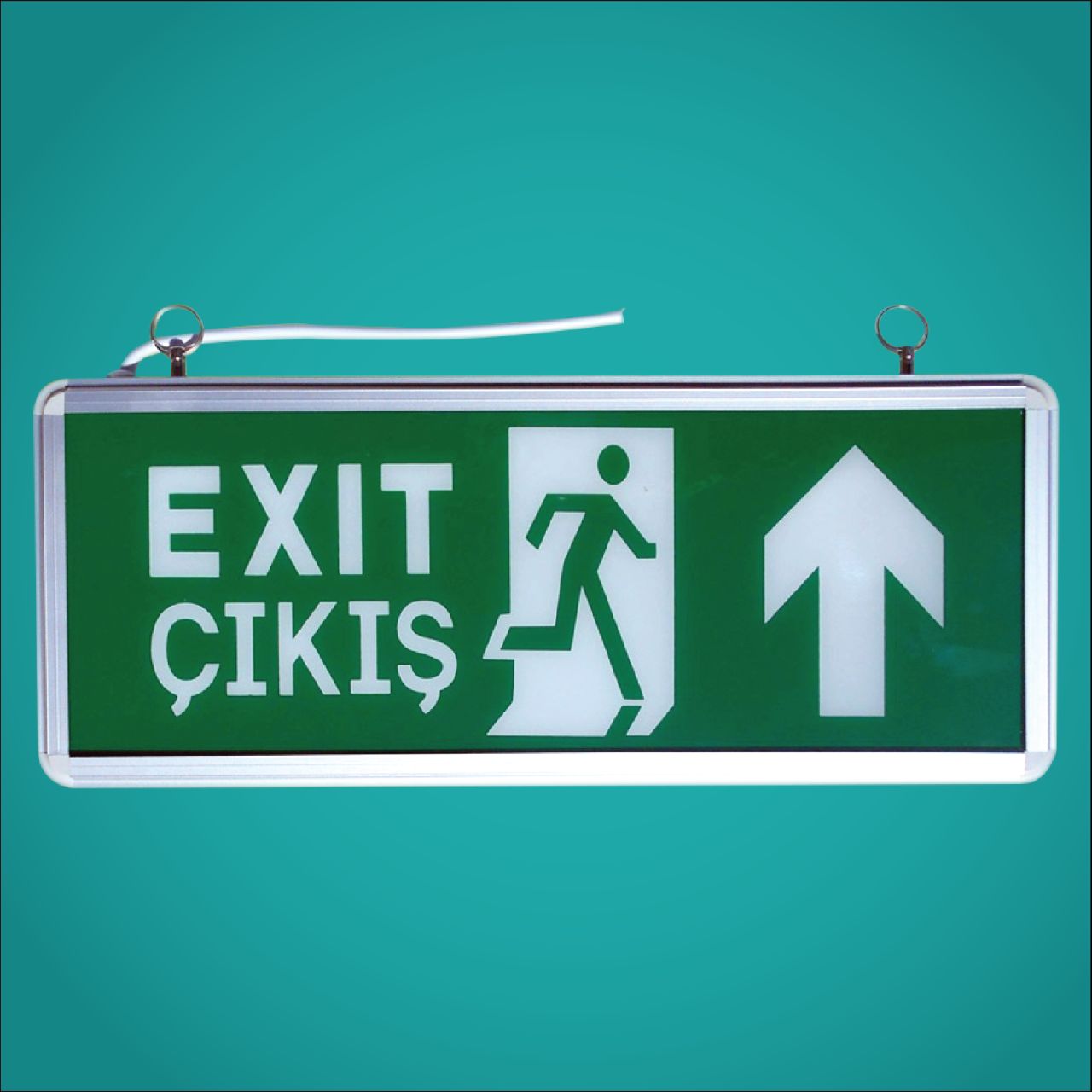 Exit Işıklı - Şarjlı (15x35)