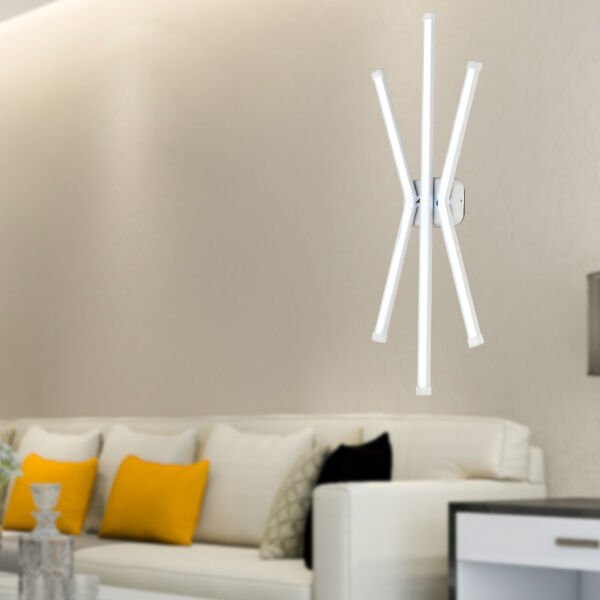 Estela Beyaz 25 Watt Modern Tasarım Banyo Koridor Ledli Salon Aplik
