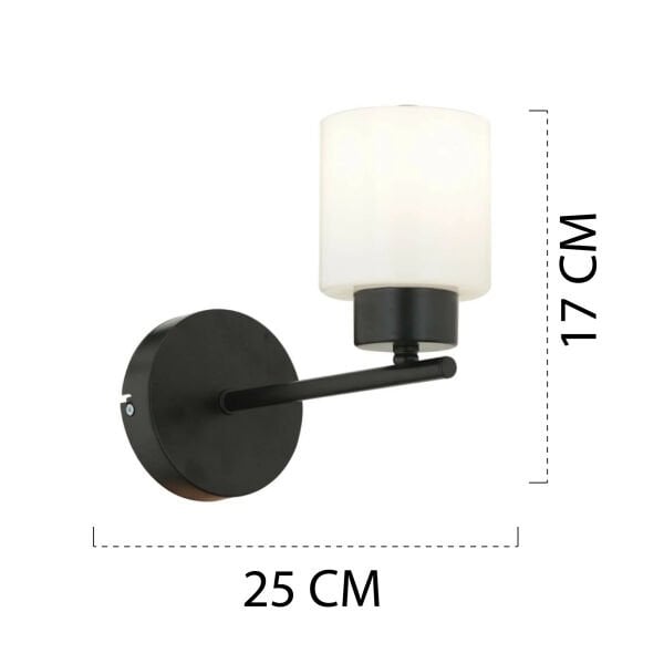 Lima Duvar Lambası Yatak Odası-Yatak Başı-Banyo İçin Modern Aplik