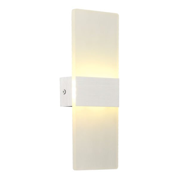 Pearl 3 Renkli 8 Watt Buz Camlı Modern Salon Ledli Aplik