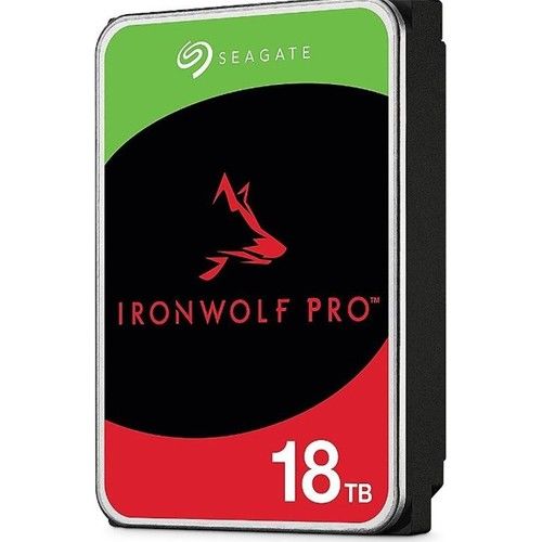 Seagate 18TB ST18000NT001 Ironwolf Pro 3.5'' Sata 3 7200RPM 256MB Nas Harddisk