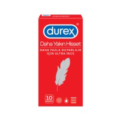 Durex Daha Yakın Hisset 10'lu Prezervatif