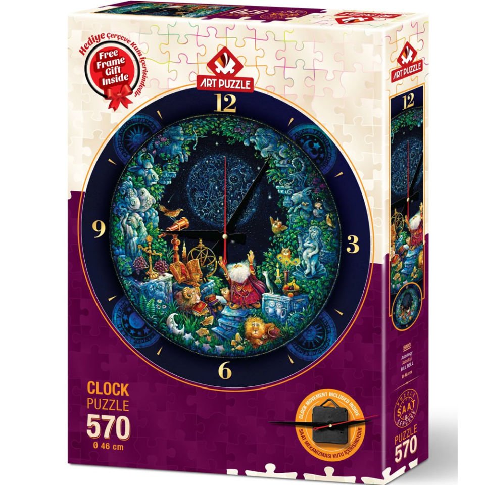 Art Puzzle 570 Parça Astroloji Saat 5003