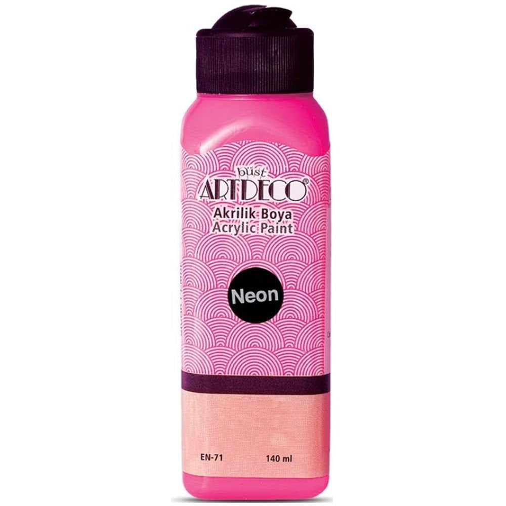 Artdeco Akrilik Boya 140 ML Fosforlu Pembe 070R-930