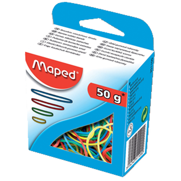 Maped Ambalaj Lastiği Renkli 50 GR 351100