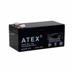 Atex AX-6V 3.4AH Bakımsız Kuru Akü