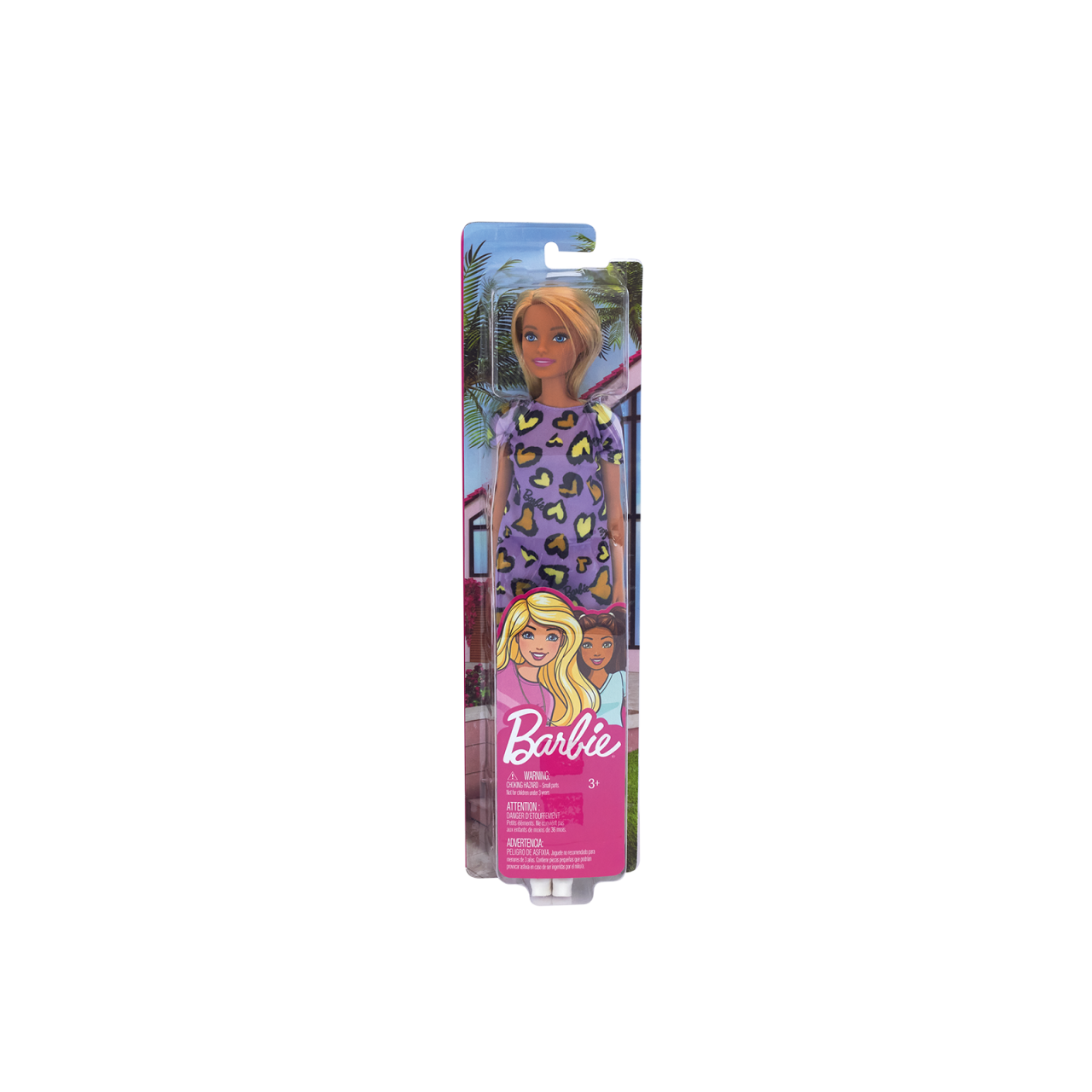 Barbie Oyuncak Bebek - Mor Kalpli Elbise
