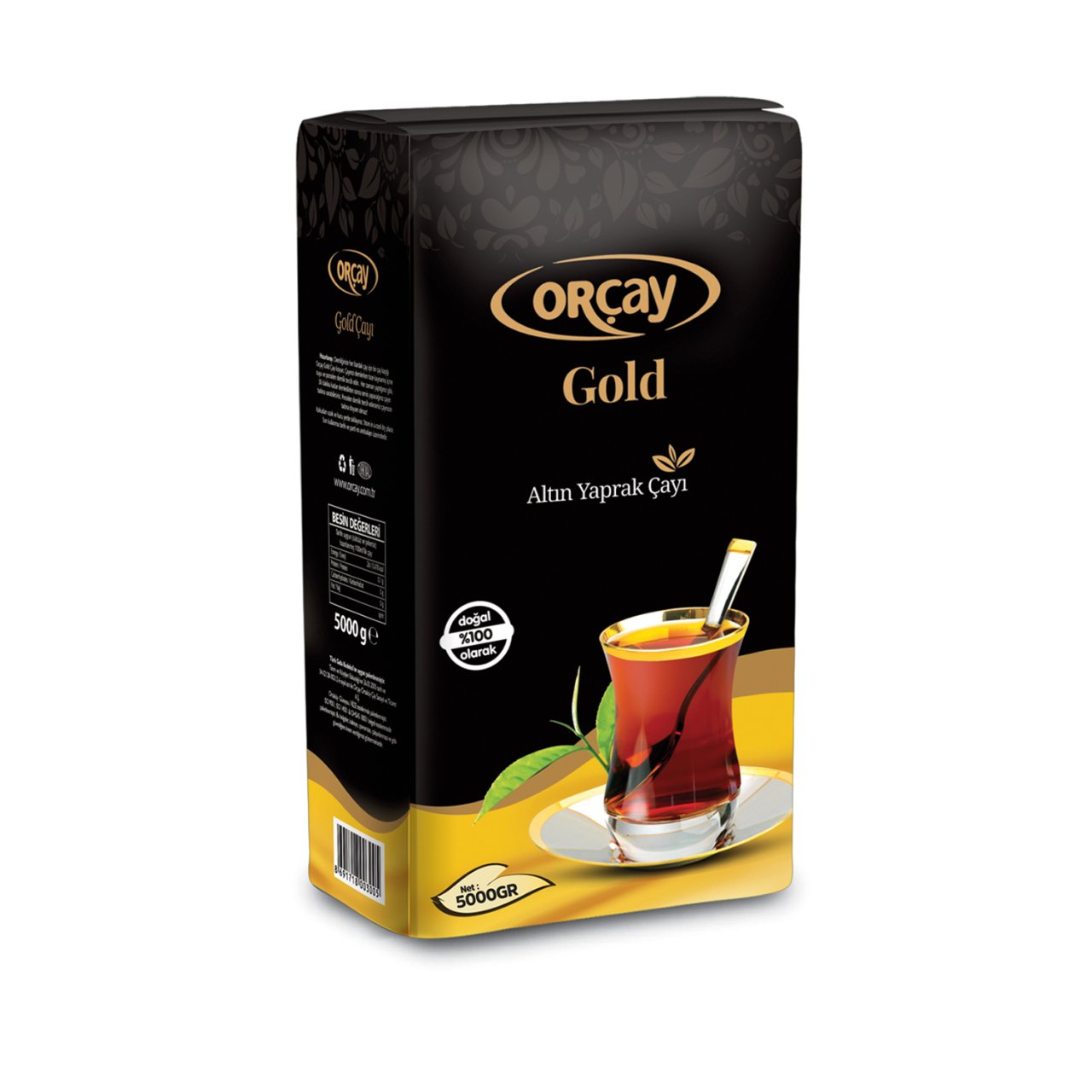 Orçay Gold Siyah Dökme Çay 5 Kg