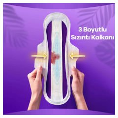Orkid Platinum Kanatlı Gece Boy 3 Hijyenik Ped 6 Adet