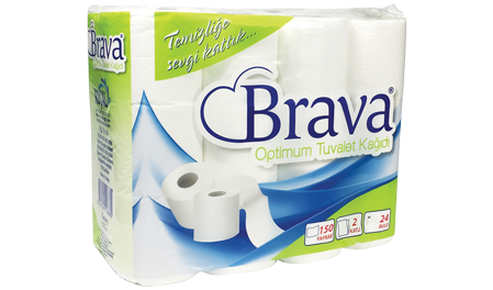 BRAVA Optimum Tuvalet Kağıdı 24'lü