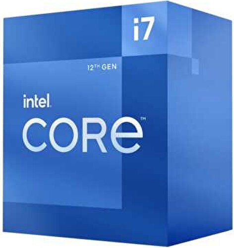 Intel Alder Lake Core BOX i7 12700 3.6Ghz 1700P 25Mb (65W) Uhd770 12.Nesil  Kutulu Box İşlemci