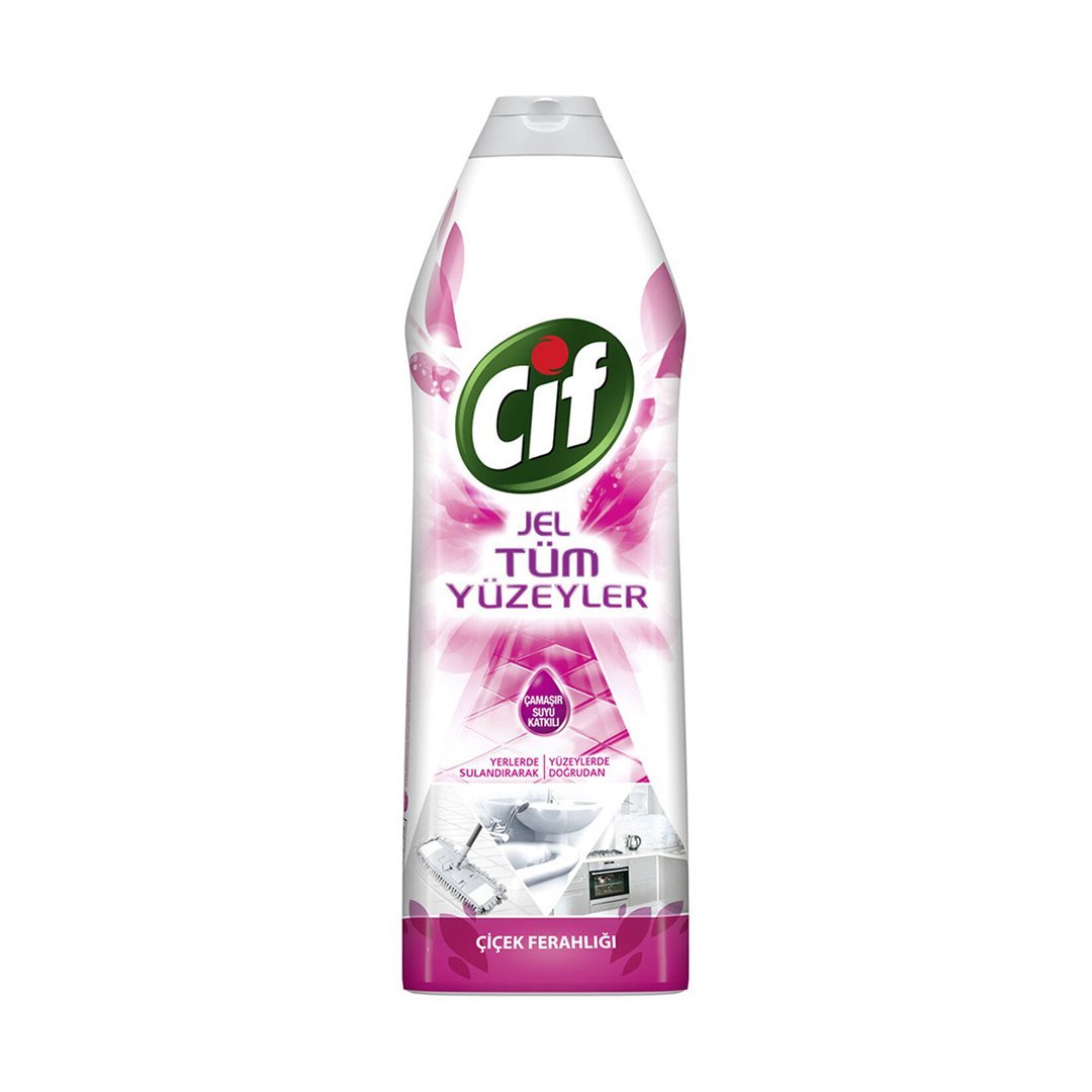 Cif Tüm Yüzeyler Jel Çiçek Ferahlığı 750 Ml