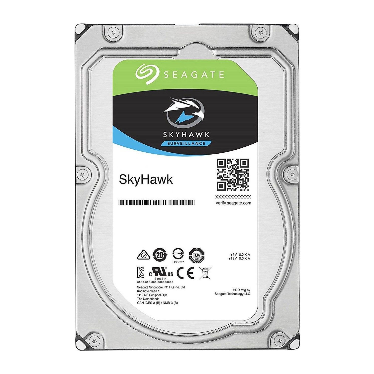 Seagate 3Tb ST3000VX009 SkyHawk 3.5'' 256MB 5900Rpm Cache Buffer Disk  Harddisk (İthalat)