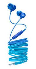 Philips SHE2405BL Kablolu Mavi Mikrofonlu Kulak İçi Kulaklık