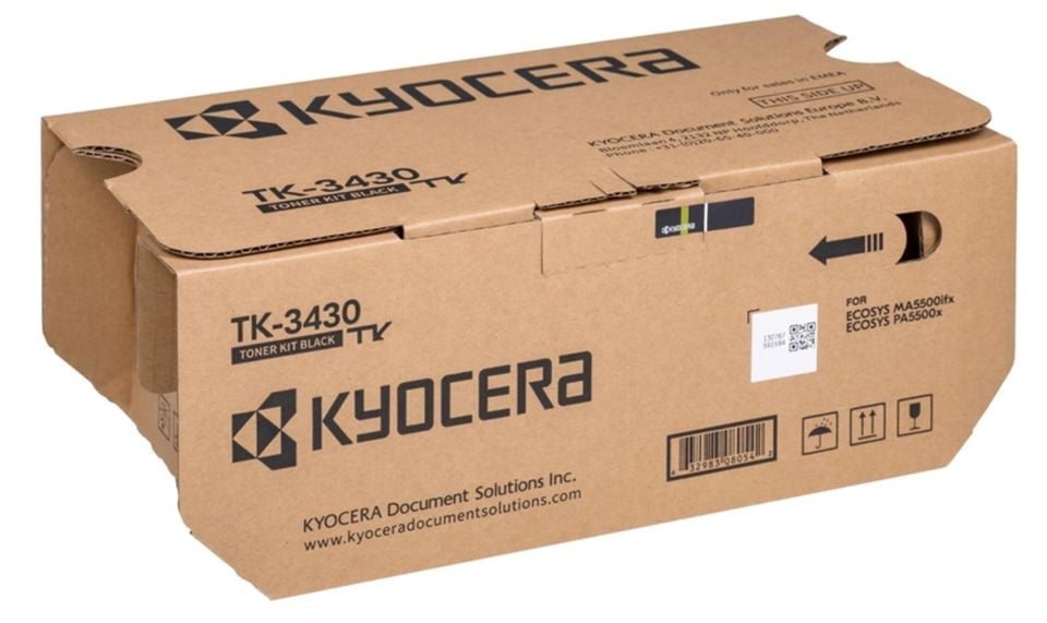 Kyocera TK-3430 Orjinal Fotokopi Toneri Ecosys MA5500ifx - PA5500x 25.000 Sayfa