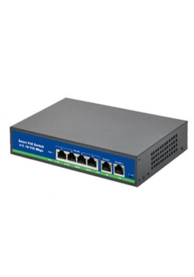 ISEE ISS-2026P 24 Port Poe+ 10-100 Mbps 2 Port 10-100-1000 Uplink Switch 400W