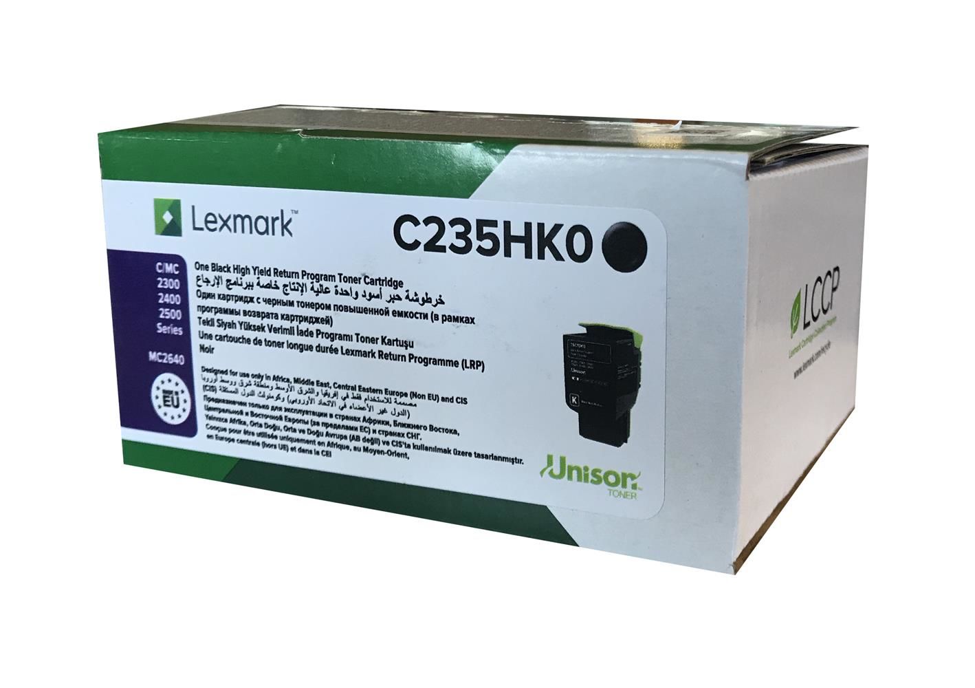 Lexmark C235HK0 3.000 Sayfa Black Siyah Toner C2325-2425-2535 MC2325-2425-2535-2640