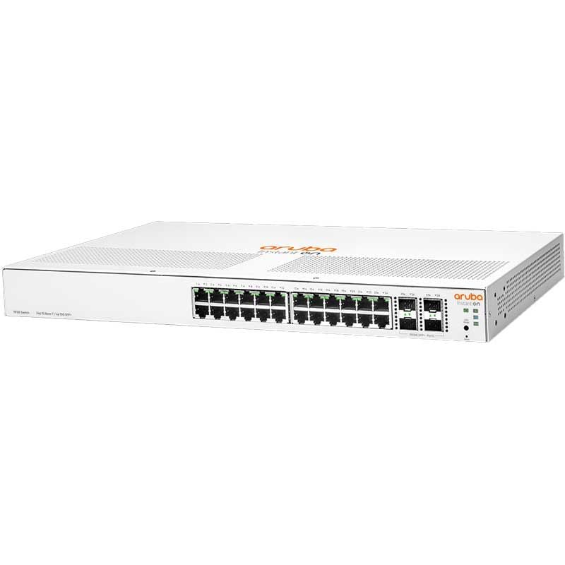 Aruba Instant On 1930-24G-PoE+195W(JL683A)(24 port 10-100-1000 PoE+) ,C4 PoE ,4 SFP+ 1-10GbE Port