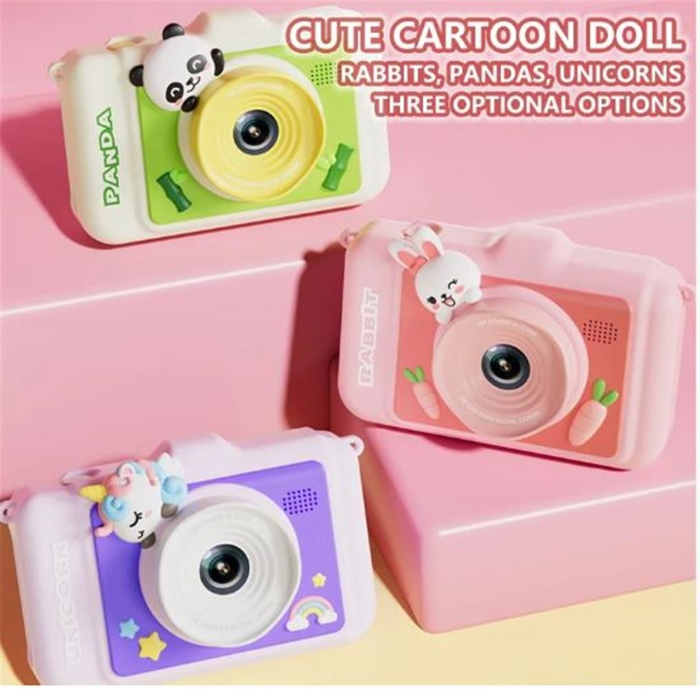 WowKids XM1Çocuk Fotoğraf ve Video Çekebilen Çocuk Eğlence Pink Fotoğraf Makinesi