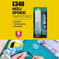 Akfix E340 Hızlı Epoksi Yapıştırıcı 25 Ml