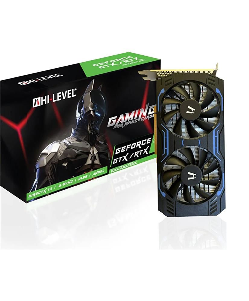 Hi-Level Geforce GTX1660 Super Gddr6 6gb 192BIT Dual Fans Dp-hdmı-dvı Ekran Kartı HLV1660SD66G192D