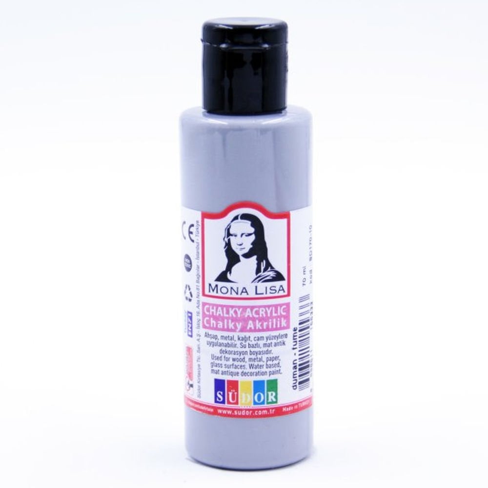 Monalisa Akrilik Boya Chalky 70 ML Duman (Füme) SD170-10