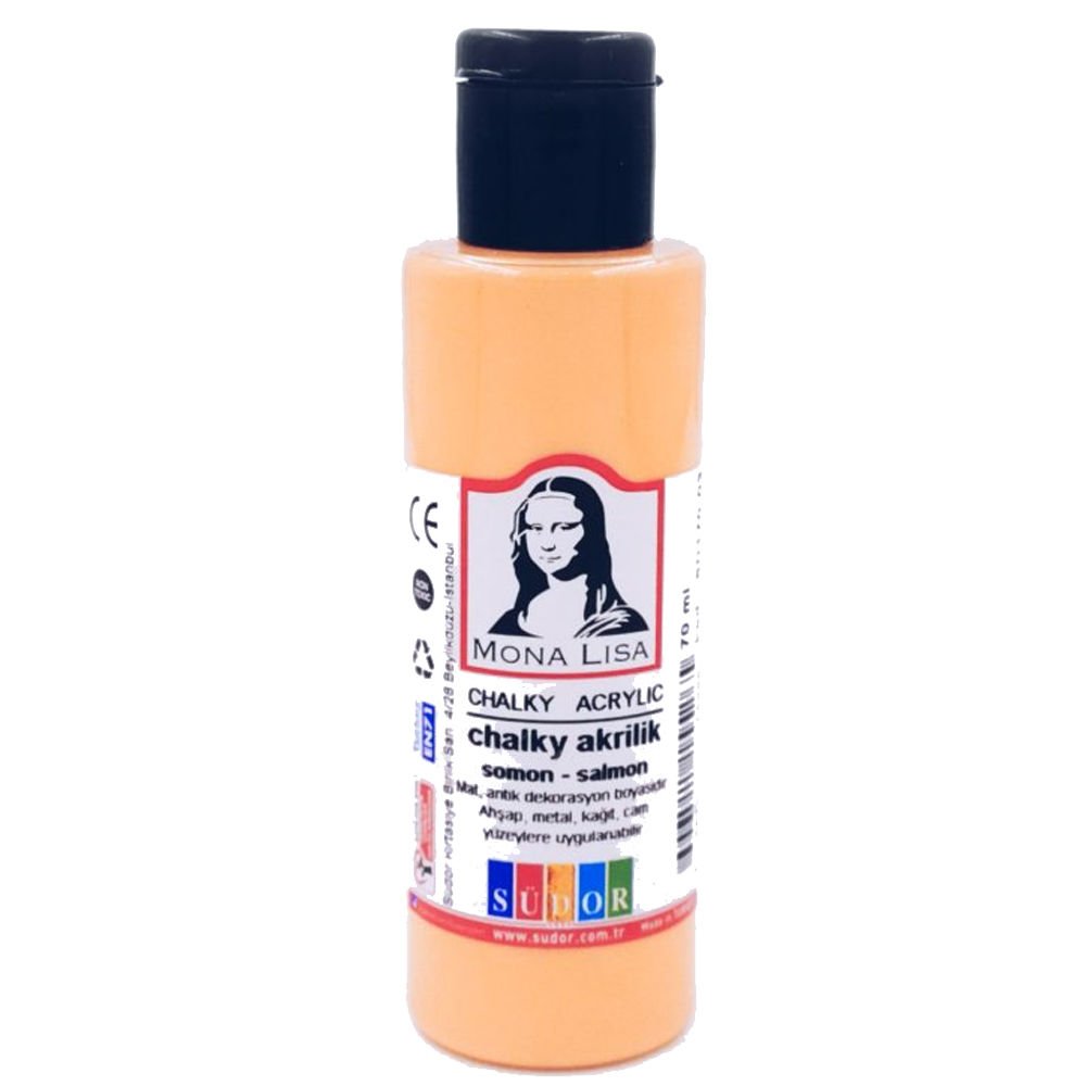 Monalisa Akrilik Boya Chalky 70 ML Somon SD170-03