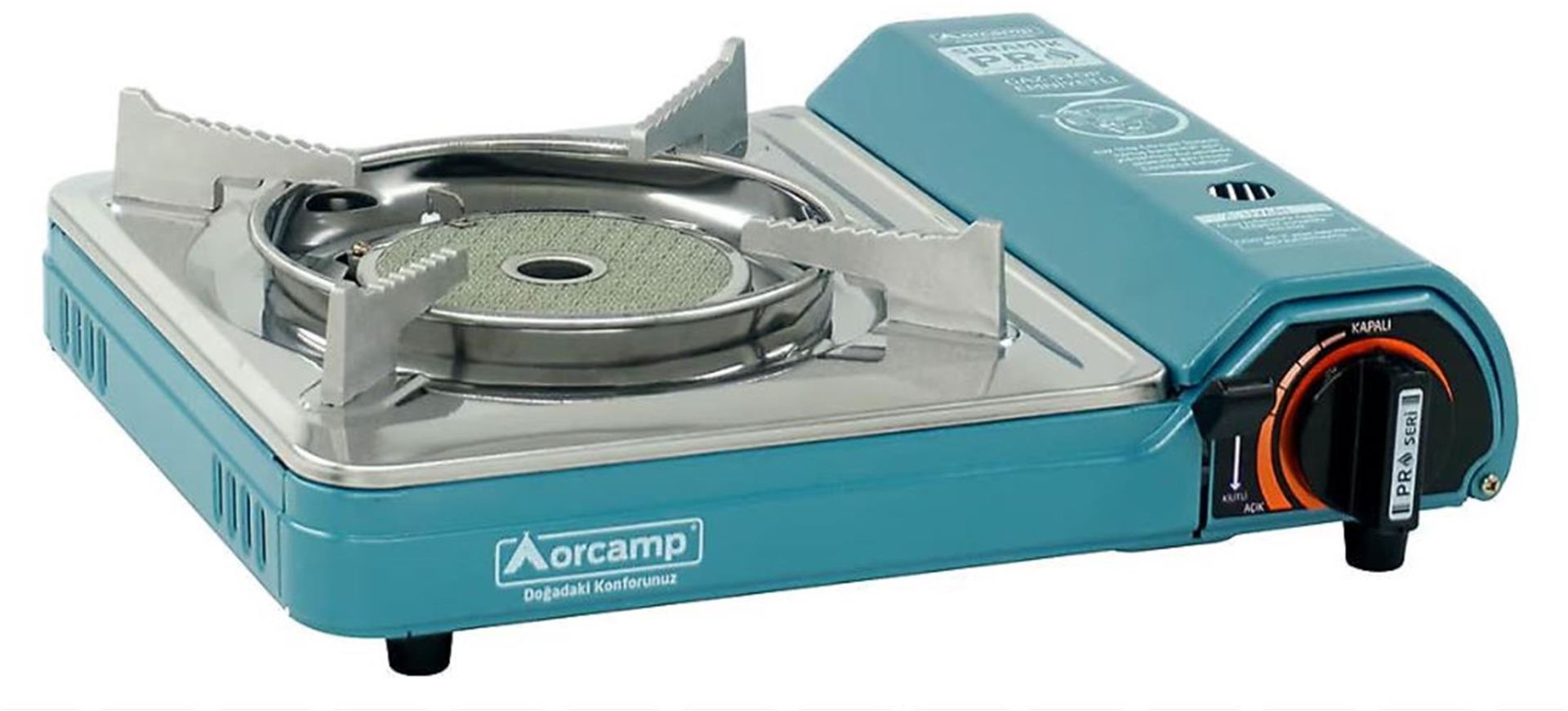 Orcamp Portatif Ocak Seramik Brülörlü Mavi CK-508